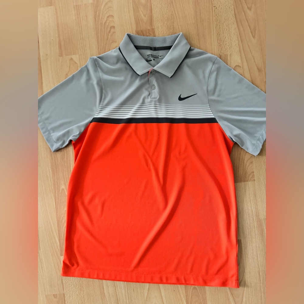 Nike Golf Tour Performance Dri Fit Men's Large Golf Polo Shirt new without tag